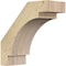 Ekena Millwork 6"W x 14"D x 14"H Merced Rough Sawn Knee Brace, Douglas Fir BRC06X14X14MRC00RDF - alternate 1